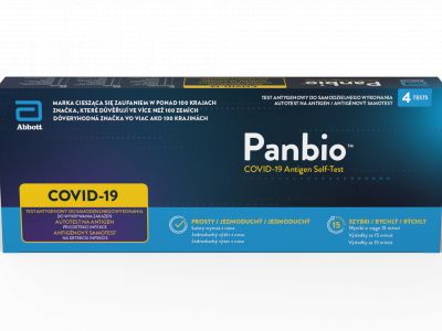 PANBIO™ COVID-19 ANTIGEN SELF-TEST 4ks